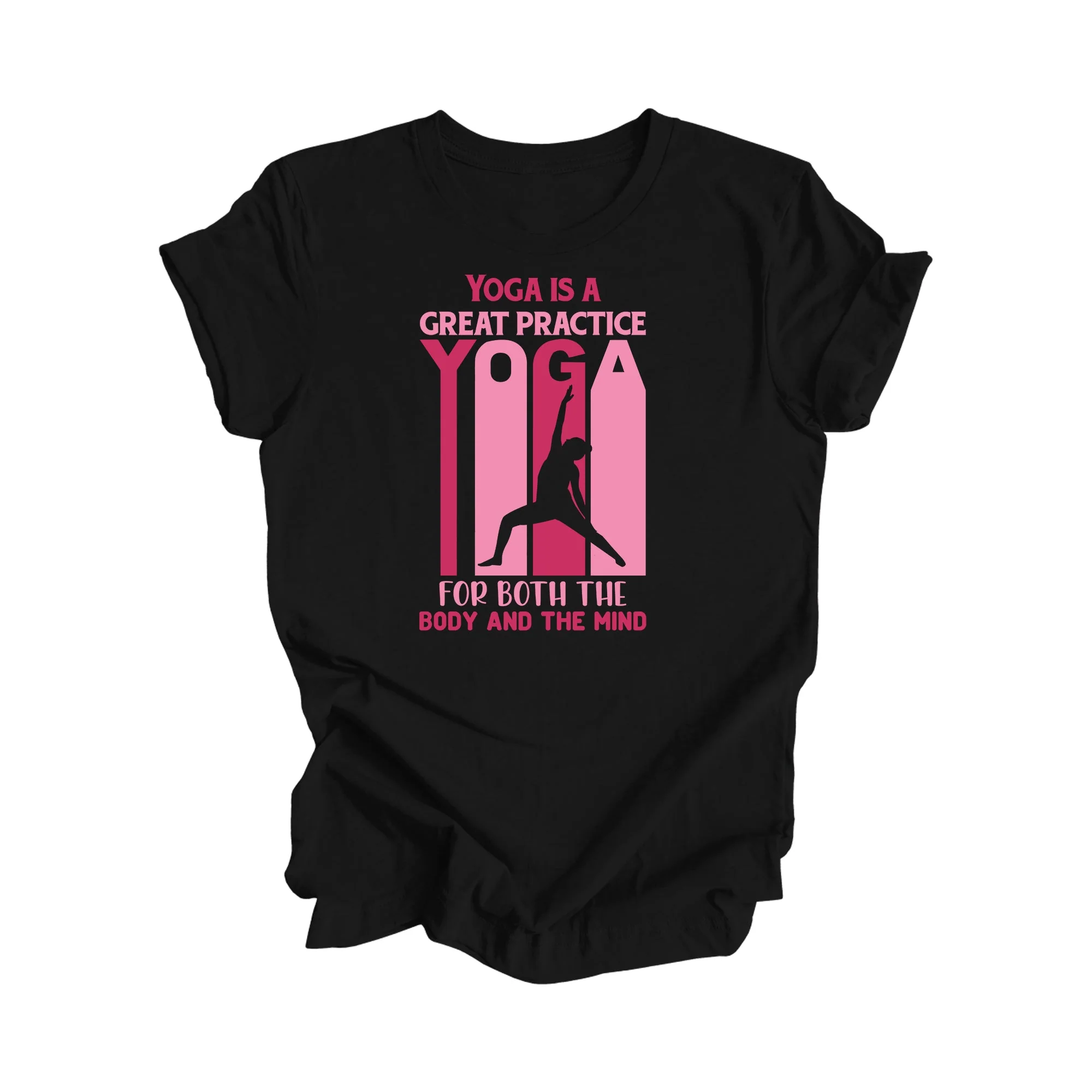Yoga Is A Great Practice For The Body And The Mind - Yoga Gift, Meditation Shirt, Yoga T-shirt, Yoga Lover Gift, Yoga Teacher Shirt, Wellness Shirt, Self Care Shirt - Inspired X - Image 2