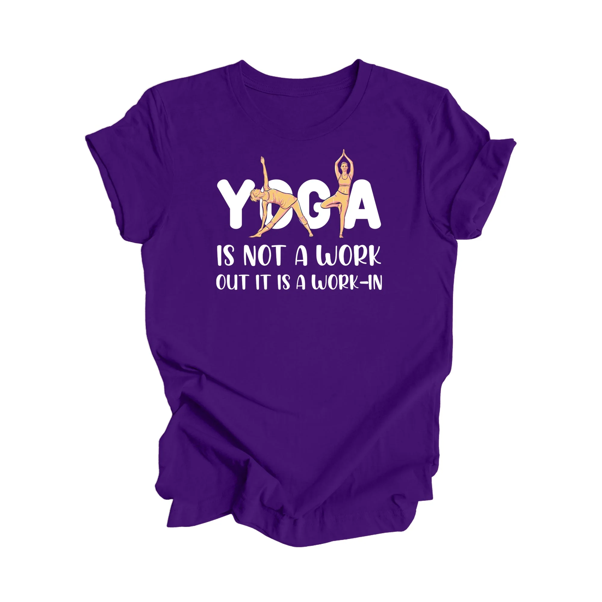Yoga Is Not A Workout Its A Work In - Yoga Gift, Meditation Shirt, Yoga T-shirt, Yoga Lover Gift, Yoga Teacher Shirt, Wellness Shirt, Self Care Shirt - Inspired X - Image 7