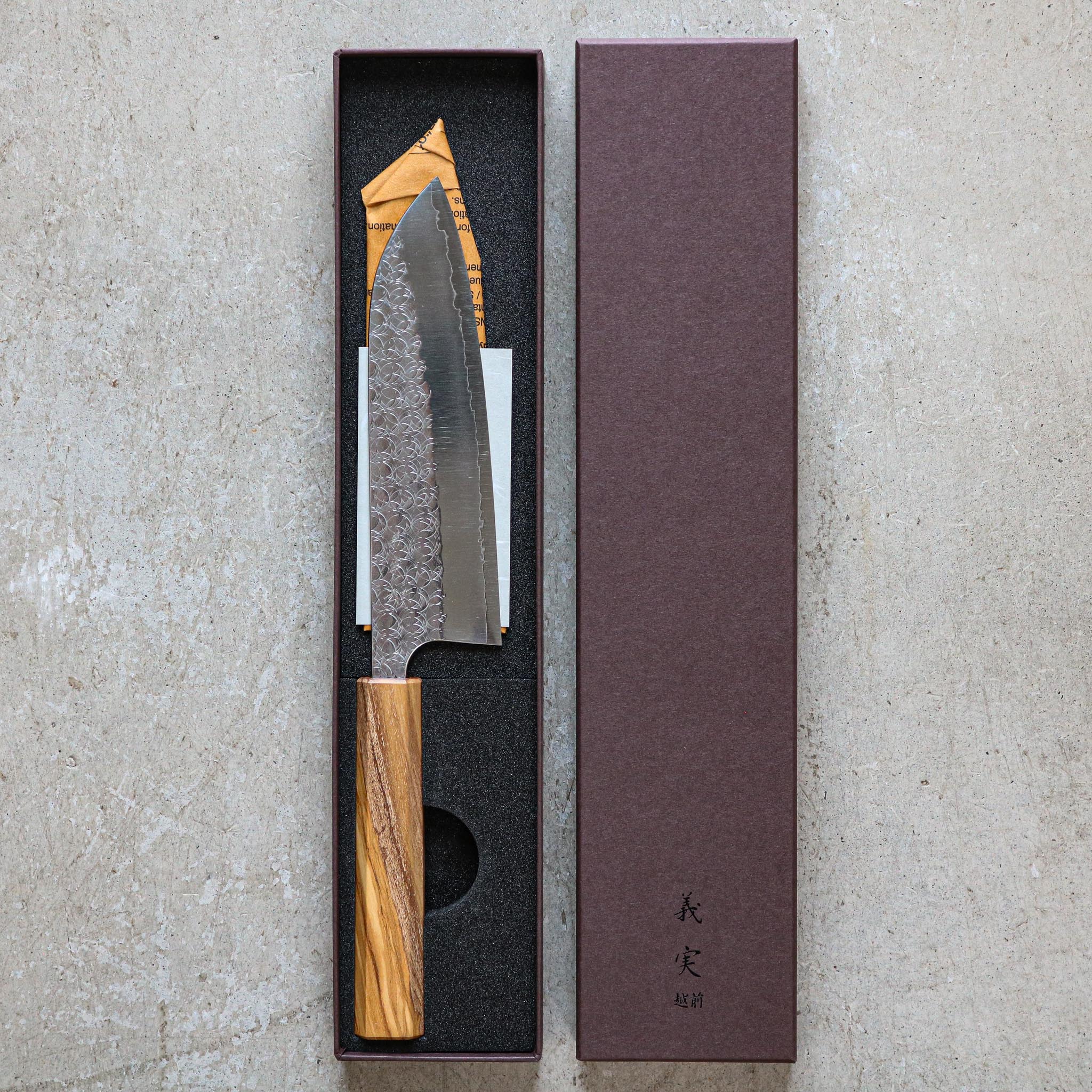 Yoshimi Kato Minamo Santoku 170 mm - Image 2