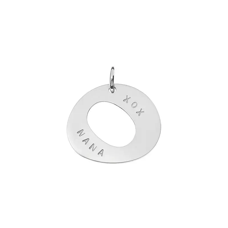 Zing Pendant On Diamond Cut Ball Chain - Image 2