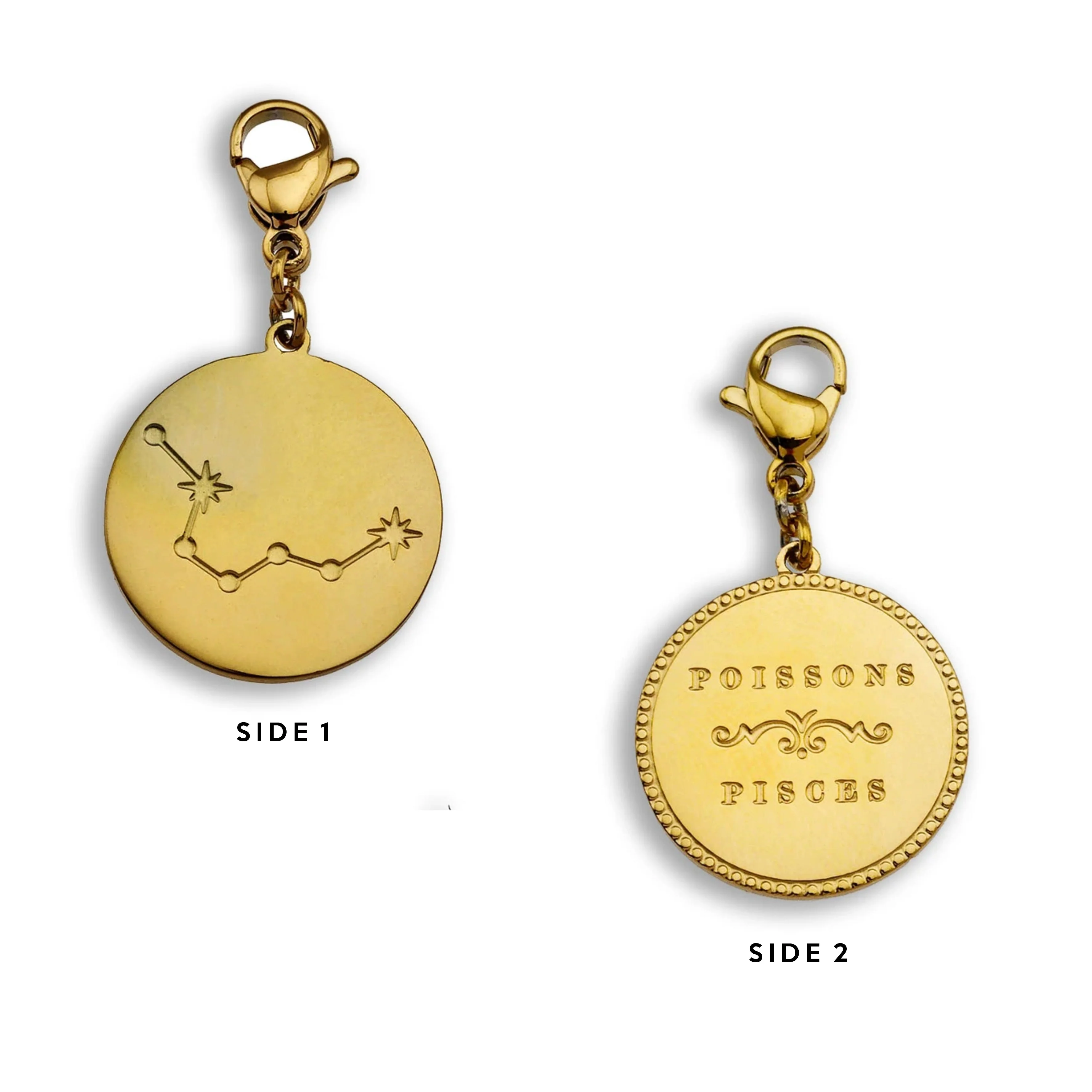 ZODIAC CONSTELLATION Double Sided Charm - Image 2